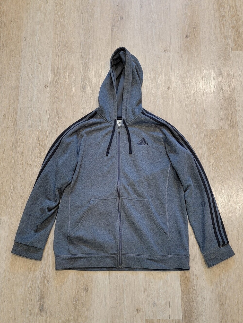 Mens Adidas full-zip hoodie